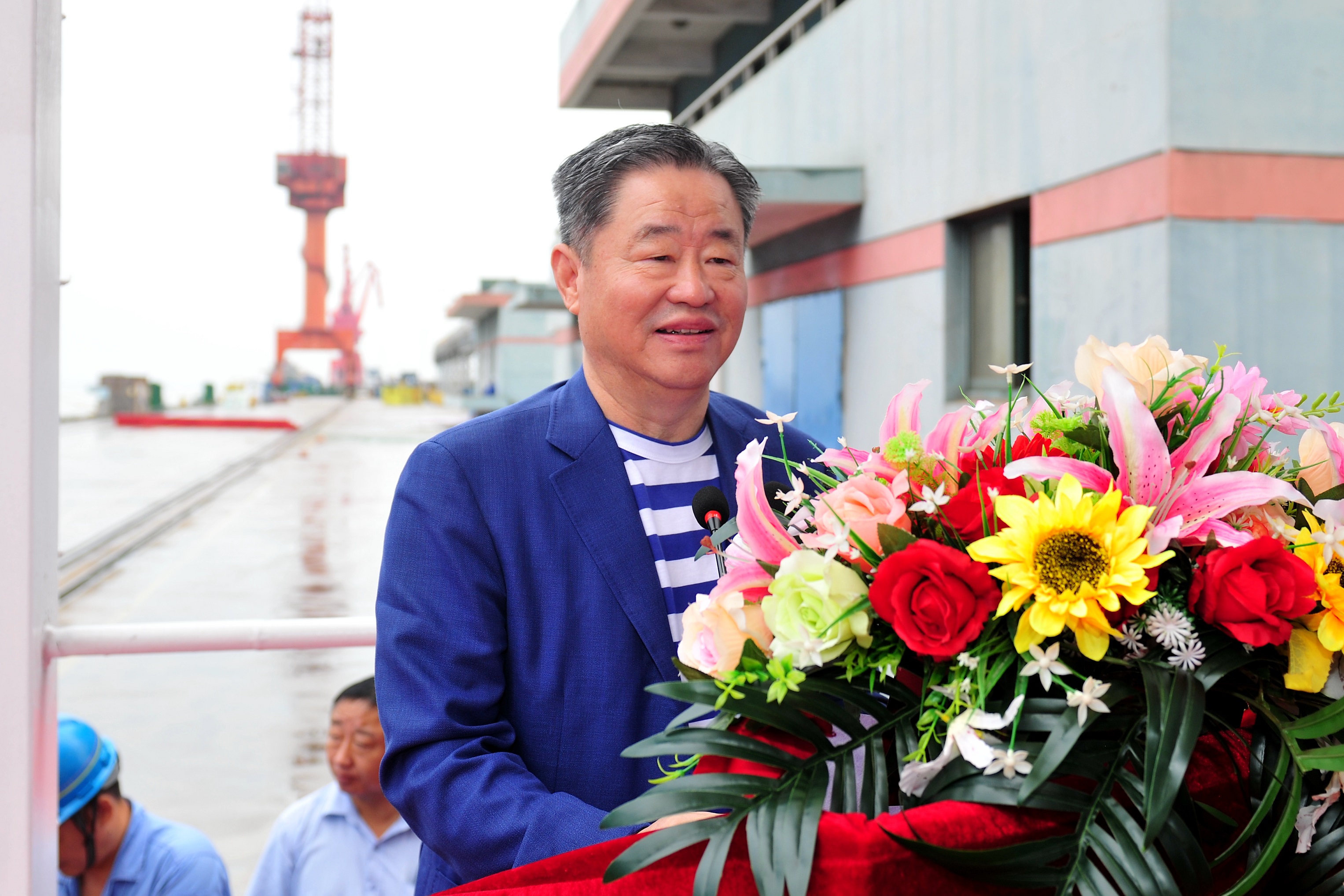 2022.9.26 与扬子江船业2600TEU集装箱新造船“秋明”轮命名交船仪式成功举行3.jpg 2022.9.26 与扬子江船业2600TEU集装箱新造船“秋明”轮命名交船仪式成功举行3.jpg